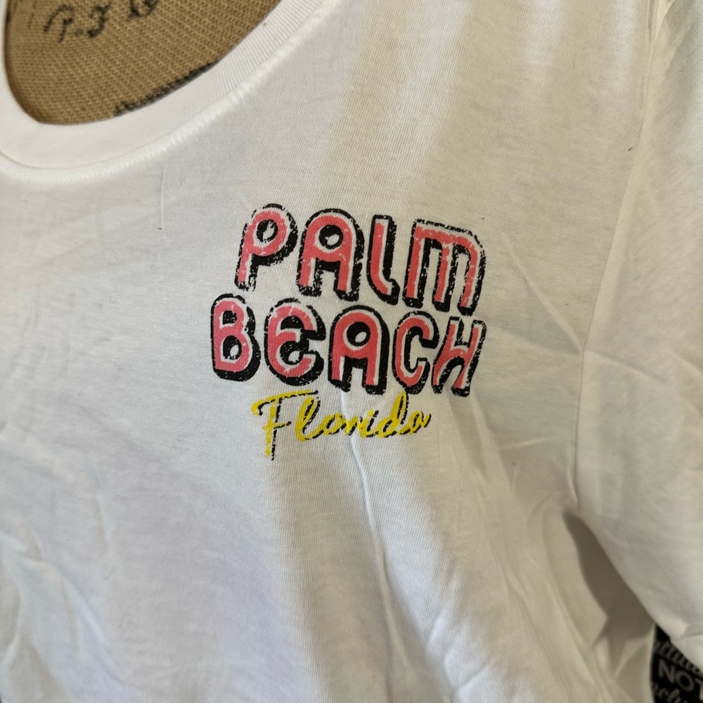 🆕Attitude Not Included Palm Beach Florida T-Shirt - Picture 6 of 15